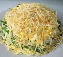 Poznata uzbekska salata `Dyer`: metode kuhanja i jela