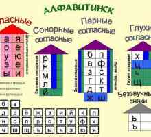 Analiza zvuka riječi na ruskom: dijagram