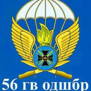 56 DSS - zasebna brigada za slijetanje od garda: opis, sastav i zanimljive činjenice