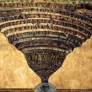 "Hell` Botticelli - slika-ilustracija" Božanske komedije "