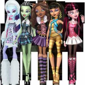 Aquagrim i šminka `Monster High` za zabavnu zabavu