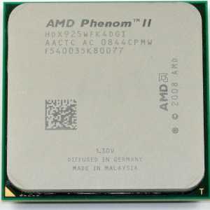 AMD Phenom II X4 925: specifikacije, opis i recenzije