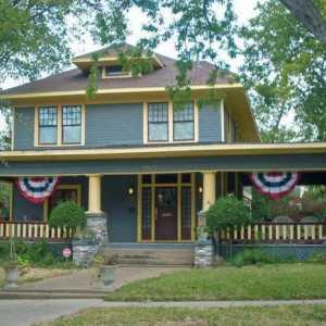 Američki izgled kuće: stilske značajke