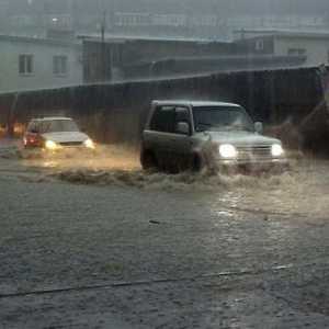 Anapa. Poplave i tropske kiše