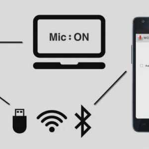 Android OS: kako povezati telefon s mikrofonom?