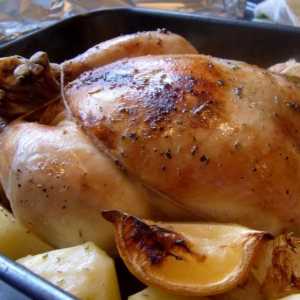 Mirisna i ukusna piletina u peći s krumpirom i jabukama