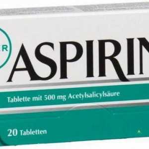 Aspirin za prehlade: kako da se, upute. Analogni aspirin