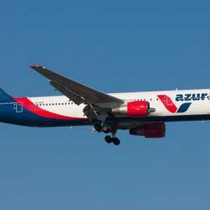 Zrakoplovna tvrtka `Azur Air`: recenzije, ocjene