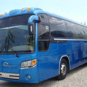 Kia-Grandbird autobus: specifikacije