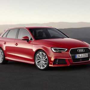 Car `Audi A3`: vlasnička povratna informacija, specifikacije i opis