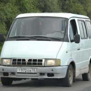 GAZ-22171 vozilo: specifikacije