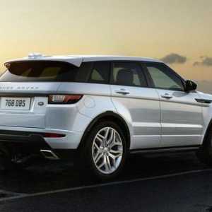 Auto `Range Rover Evok`: povratna informacija vlasnika
