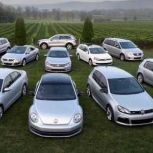 Volkswagen automobili, marke i modeli