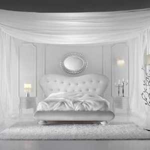 Bijela soba: profinjena i elegantna