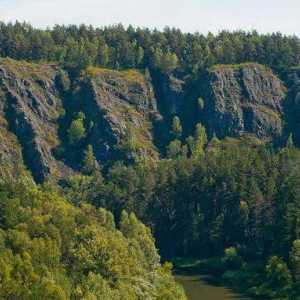 Berdsky Rocks - prirodni spomenik u Novosibirskom kraju