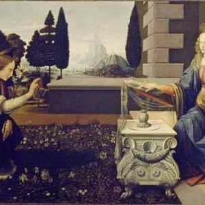 "Navještenje" - slika Leonardo da Vincija: dva remek-djela majstora