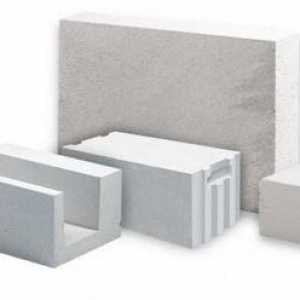 Blokovi staničnog betona: karakteristike, dimenzije