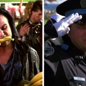 Bobket Goldthwaite i njegov lik Zed u filmu "Police Academy"