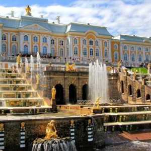 Velike kaskade Peterhofa (St. Petersburg, Rusija)