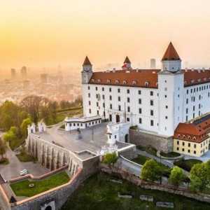 Bratislava Castle je orijentir Slovačke