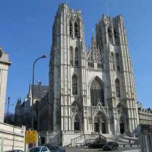 Katedrala u Bruxellesu - kombinacija nekoliko stilova