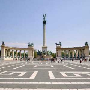 Budimpešta, Trg heroja: opis, adresa, povijest