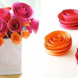 Papirni cvijet je elegantan ukras koji možete napraviti!