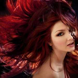 Burgundska boja kose: značajke i bojenje