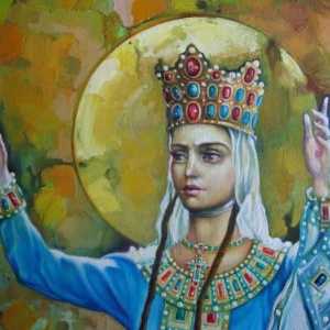 Kraljica Tamara: povijest vlade. Icon, hram kraljice Tamare
