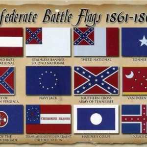 Što je zastava konfederacije? Zastava Konfederacije južnih država