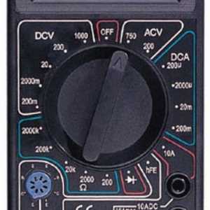 Digitalni multimetar DT-830B: Korisnički priručnik i recenzije