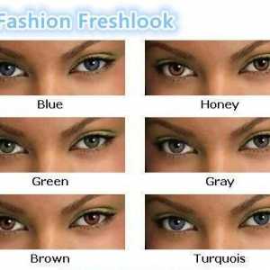 Obojene kontaktne leće FreshLook ColorBlends: recenzije, fotografije