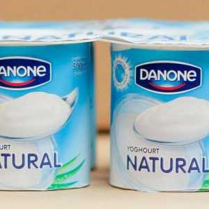 Danone (`Danone`) - prirodni jogurt: kalorični sadržaj, korisna svojstva, recenzije