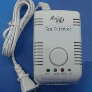 Senzor propuštanja plina s alarmom: vrste, karakteristike