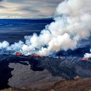 Aktivni i spavanje islandskih vulkana