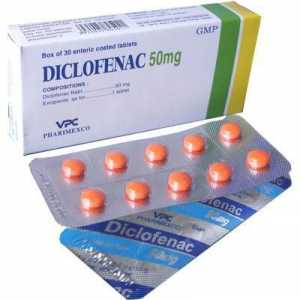 Diklofenak (tablete): upute za uporabu