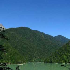 Dolina sedam jezera, Abhazija: opis, znamenitosti i recenzije