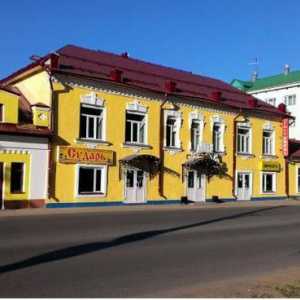 `Dvina` - najpopularniji hotel u Veliky Ustyug, kao i drugi hoteli drevnog Frosta