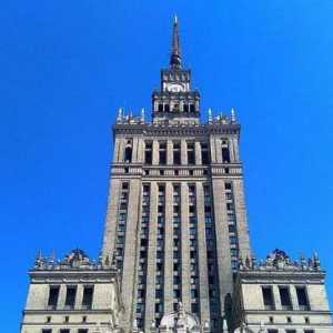 Palača znanosti i kulture u Varšavi: povijest, fotografija, recenzije