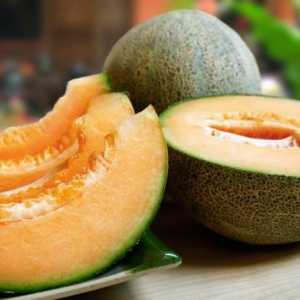 Melon: sadržaj kalorija na 100 grama. Korist i štetu dinje