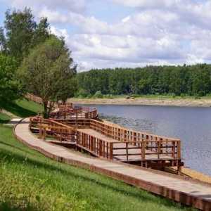 Jamgarovsky Pond, Losinoostrovski okrug. Rekreacija i ribolov u predgrađima