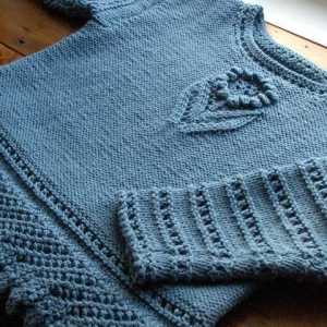 Džemper za djevojčice, igle za pletenje: ideje za nadahnuće