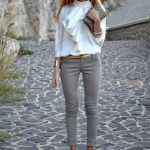 Jeans siva: što nositi i zanimljiva rješenja