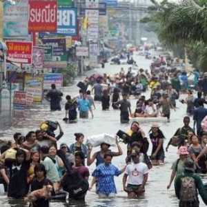 Godišnje poplave u Tajlandu