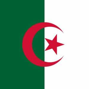 Zastava Alžira: pogled, značenje, povijest