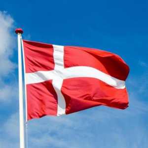 Zastava Danske: povijest izgleda i moderan izgled
