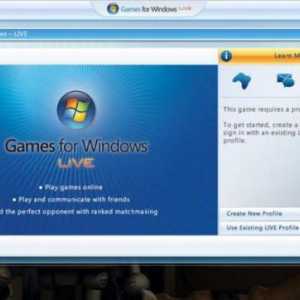 Igre za Windows Live, pogreška veze: kako popraviti?