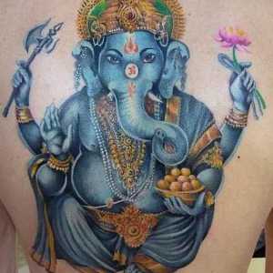 `Ganesha` - tetovaža za ljubitelje kulture Indije