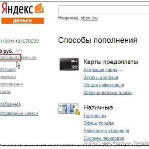 Gdje i kako nadopuniti Yandex.Money. Kako nadopuniti Yandex.Money putem telefona