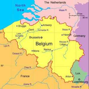 Gdje se nalazi Belgija? Službeni jezik Belgije